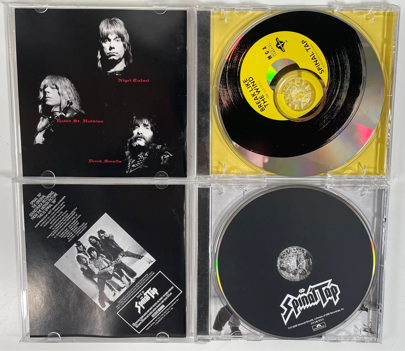 Set of 3 - Spinal Tap CDs, Back from the Dead, Spinal Tap, Break Like the Wind