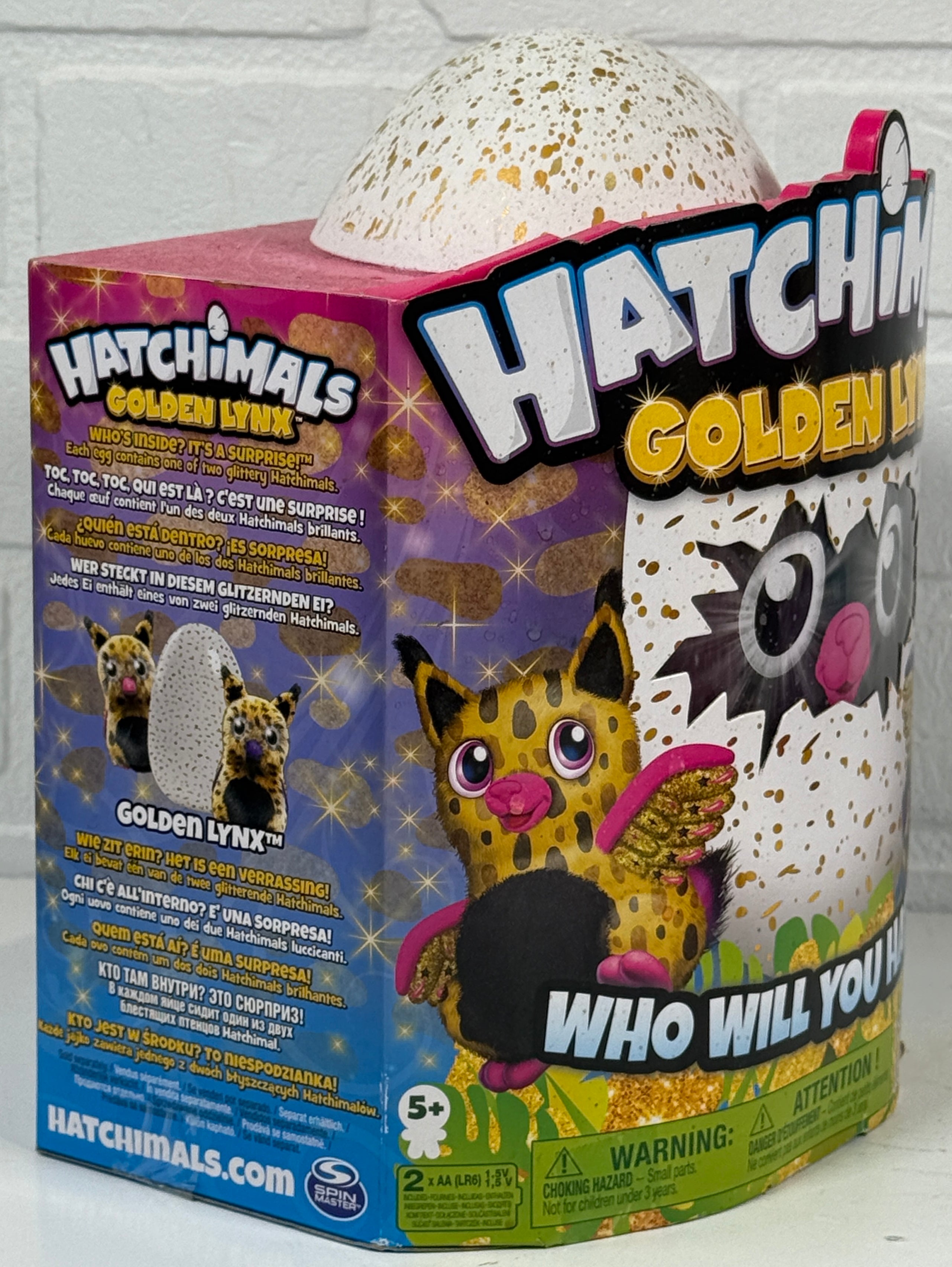 Hatchimals Golden Lynx – Limited Edition – Brand New, Sealed