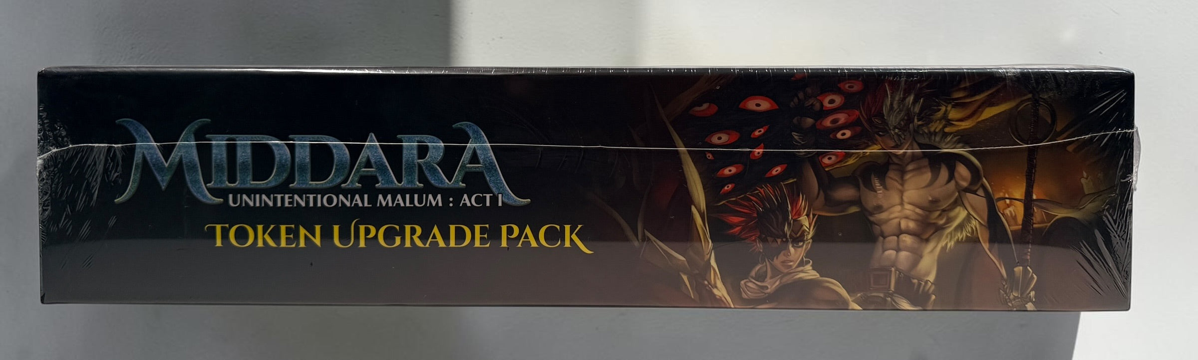 Middara Act 1 Token Upgrade Pack by Succubus Publishing with 32 plastic miniatures and 8 base rings. Factory sealed with damaged shrink wrap.