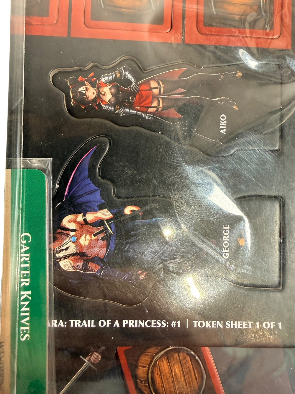 Factory-sealed Middara Trail of a Princess #1 adventure pack by Succubus Publishing, featuring a new micro-adventure for Middara Unintentional Malum.