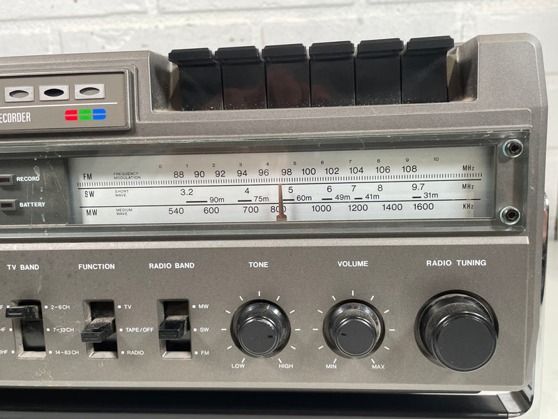 Broksonic by OTAKE, COLOR-TV-RADIO-COMBINATION Model No. CCIRT-3627- Made in Japan