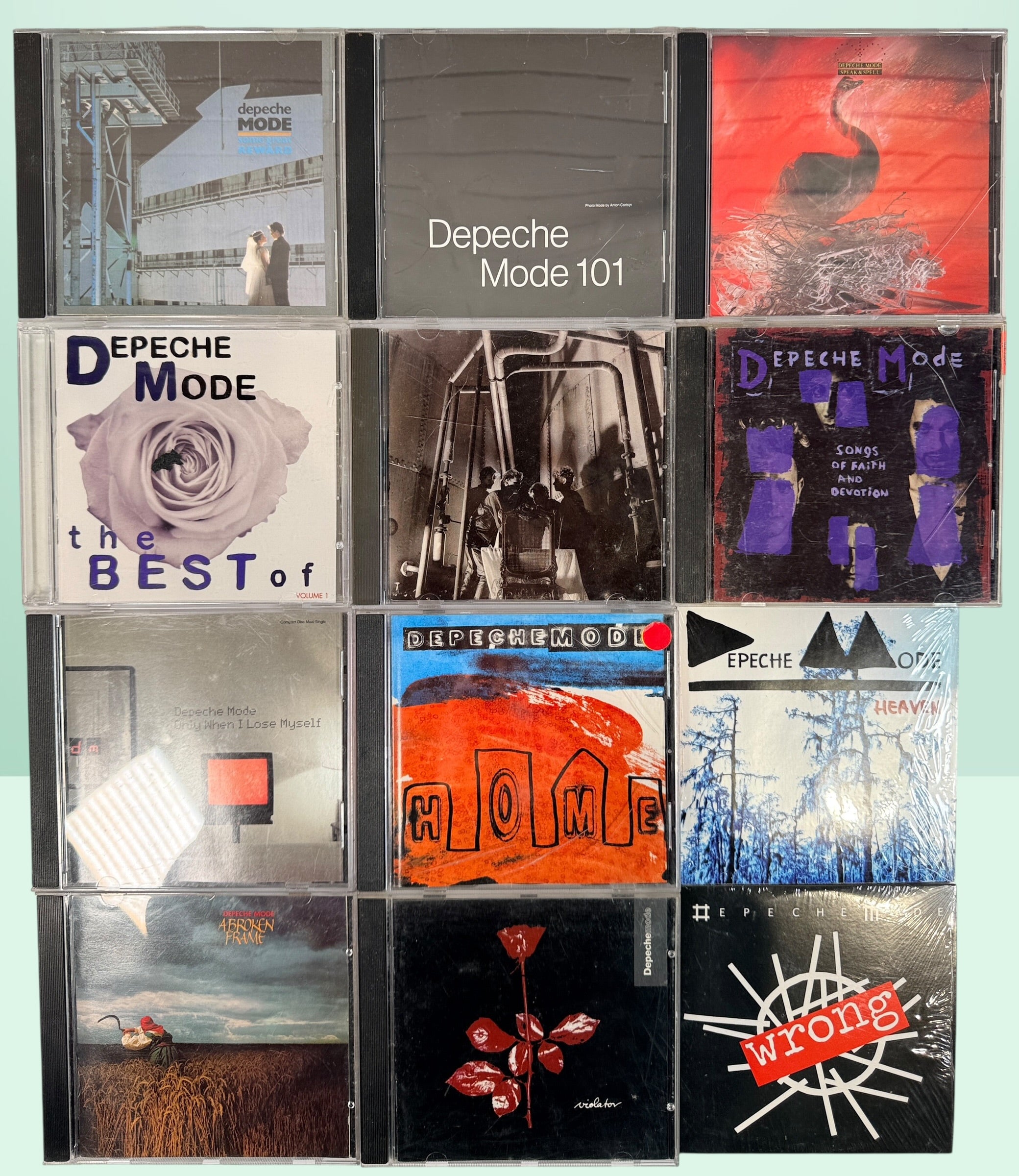 Depeche Mode, CD Collection, Lot of 28 Discs, Albums, Singles