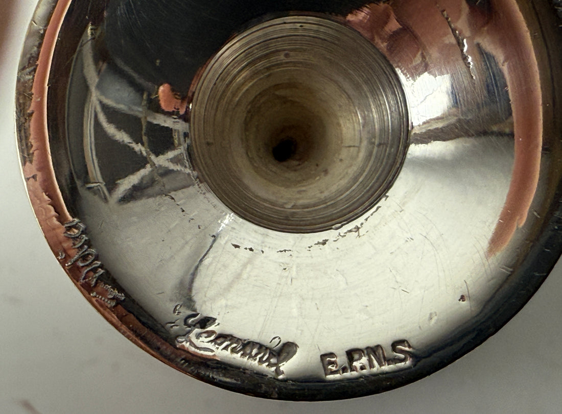 Vintage Leonard EPNS Silver-Plated Goblets – Set of 6