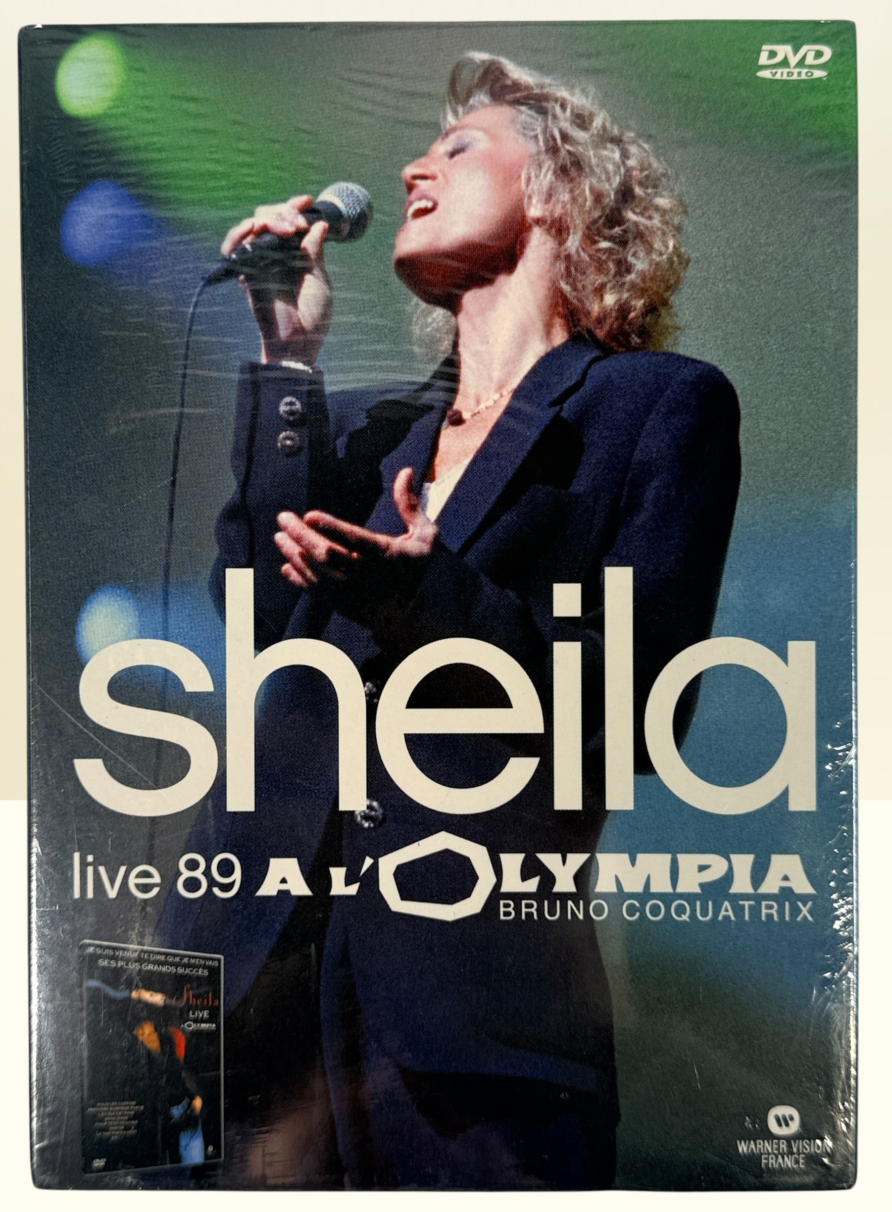Sheila, Live 89 à l'Olympia, DVD de concert, scellé.