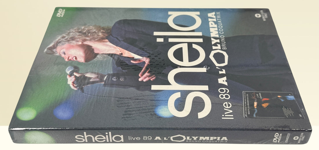 Sheila, Live 89 à l'Olympia, DVD de concert, scellé.