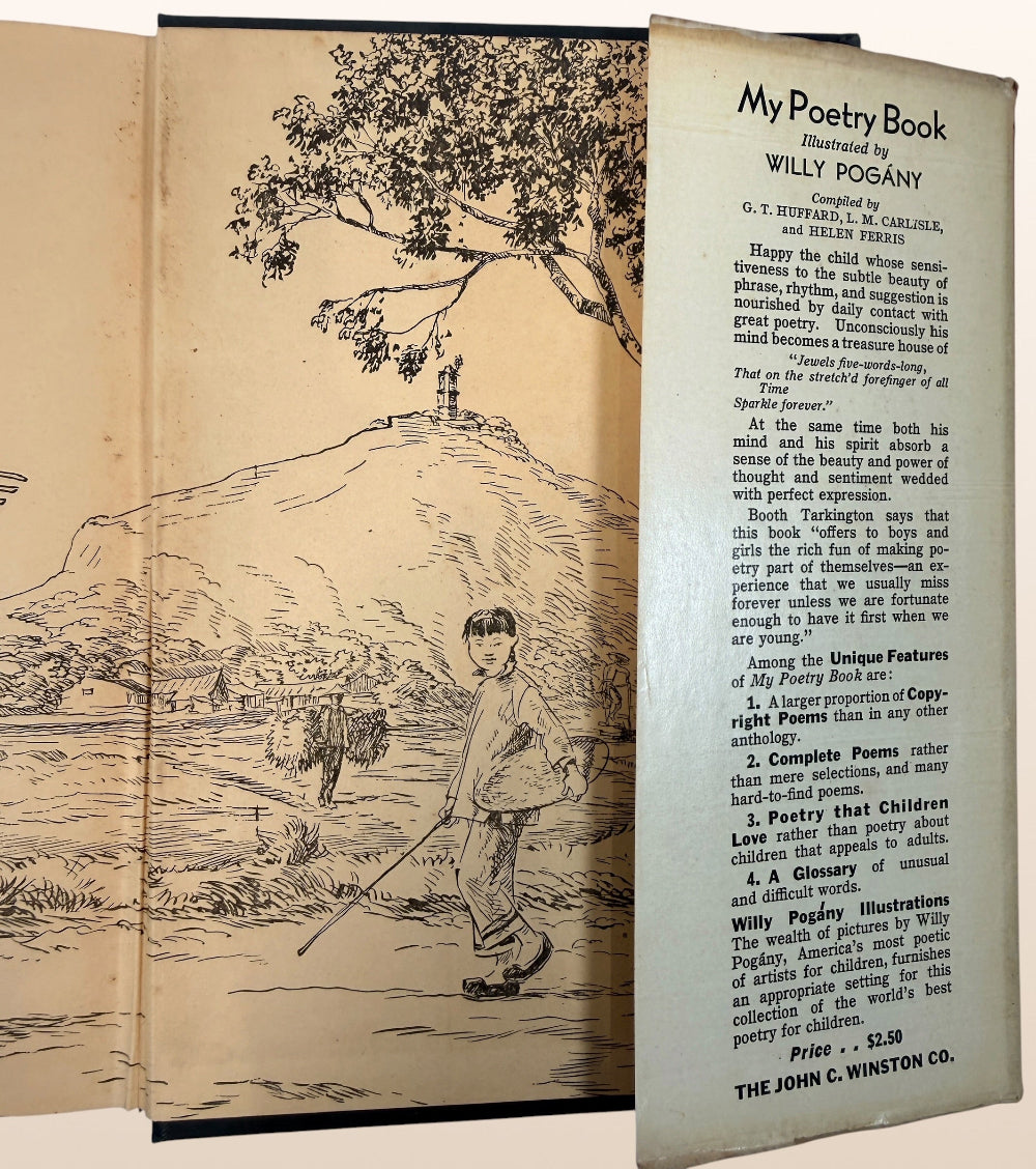 1934 first edition Ho-Ming: Girl of New China by Elizabeth Foreman Lewis, illustrated by Kurt Wiese, with scarce original illustrated dust jacket.
