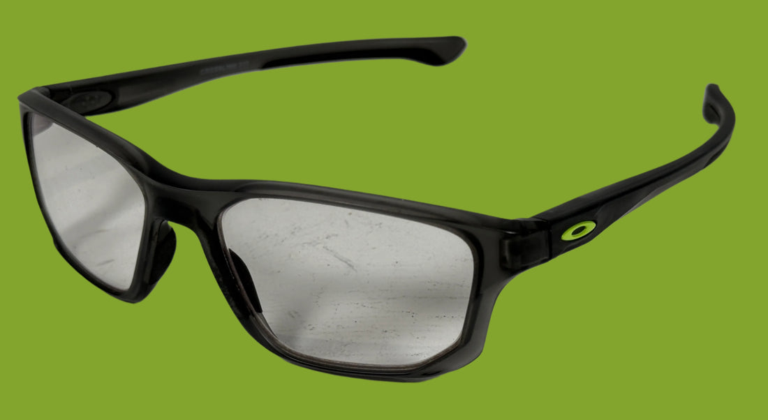 Oakley Crosslink Fit Eyeglass Frame – Matte Black/Green – With Original Case