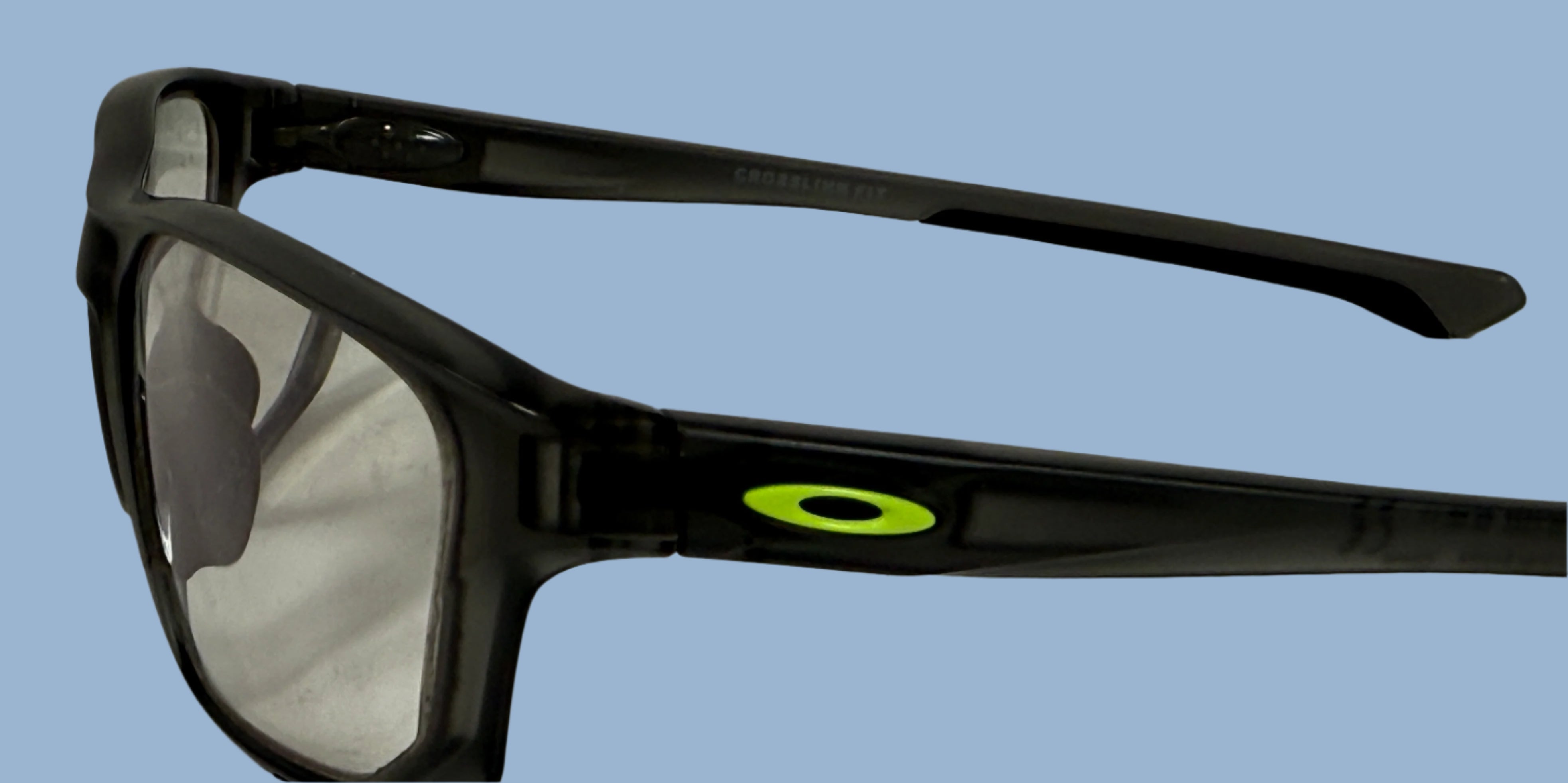 Oakley Crosslink Fit Eyeglass Frame – Matte Black/Green – With Original Case