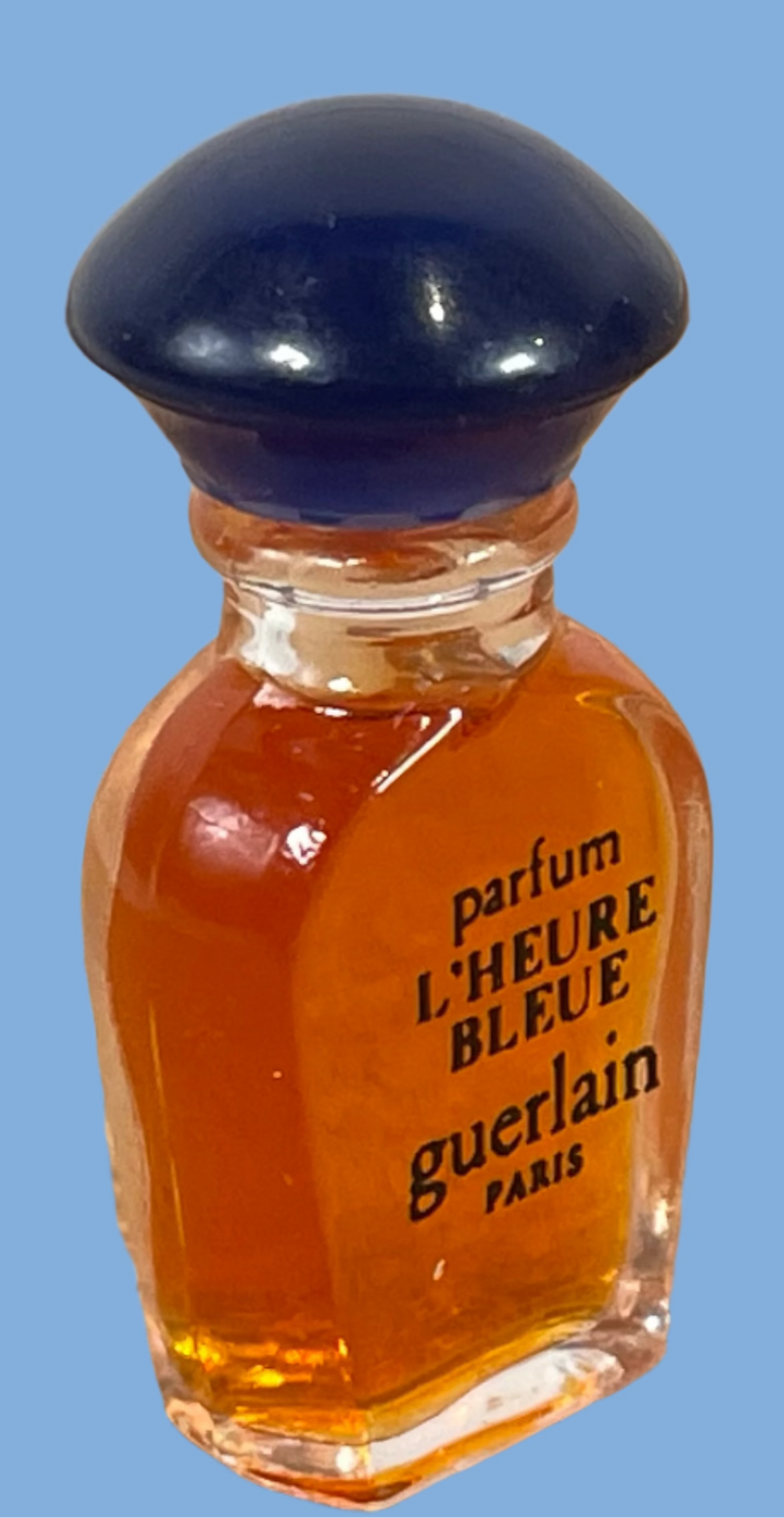 L'Heure Bleue, by Guerlain Parfum Micro Mini Small Travel Bottle 1 ml, Vintage