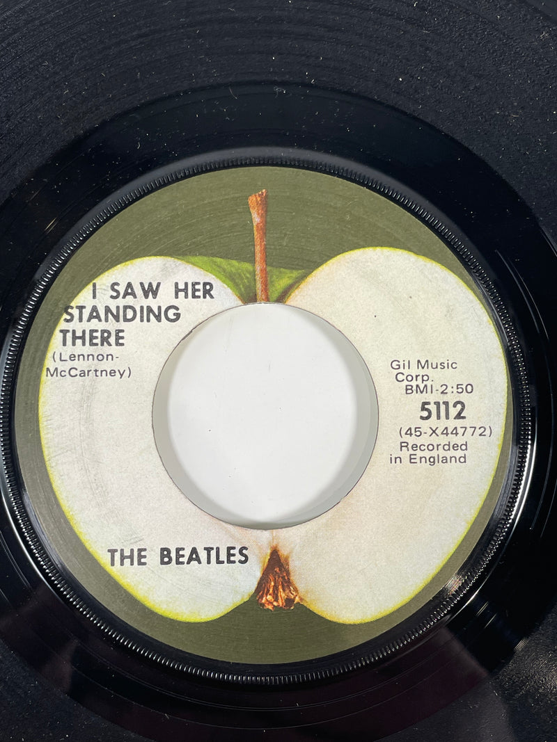 The Beatles, I Want To Hold Your Hand, 45 tours avec pochette, APPLE