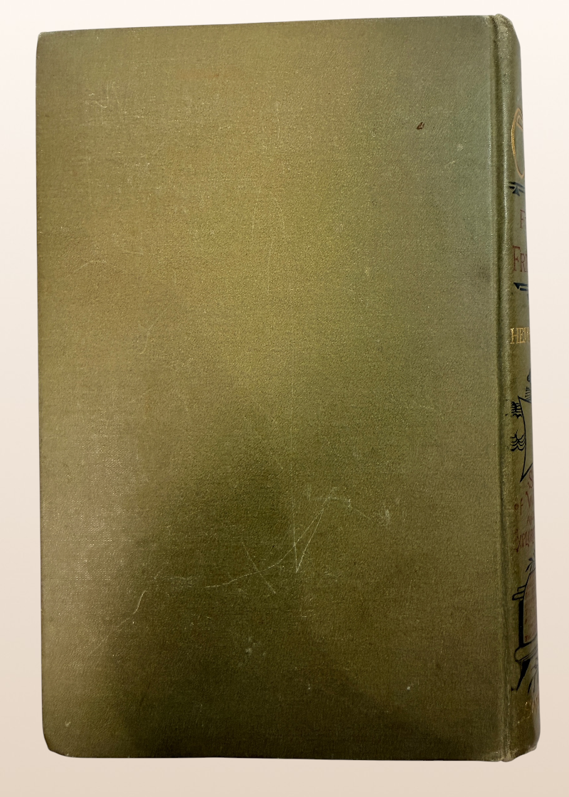 1885 first London edition of Henry M. Stanley’s The Congo, Vol. II, with original illustrated cloth binding, engravings and folding map.