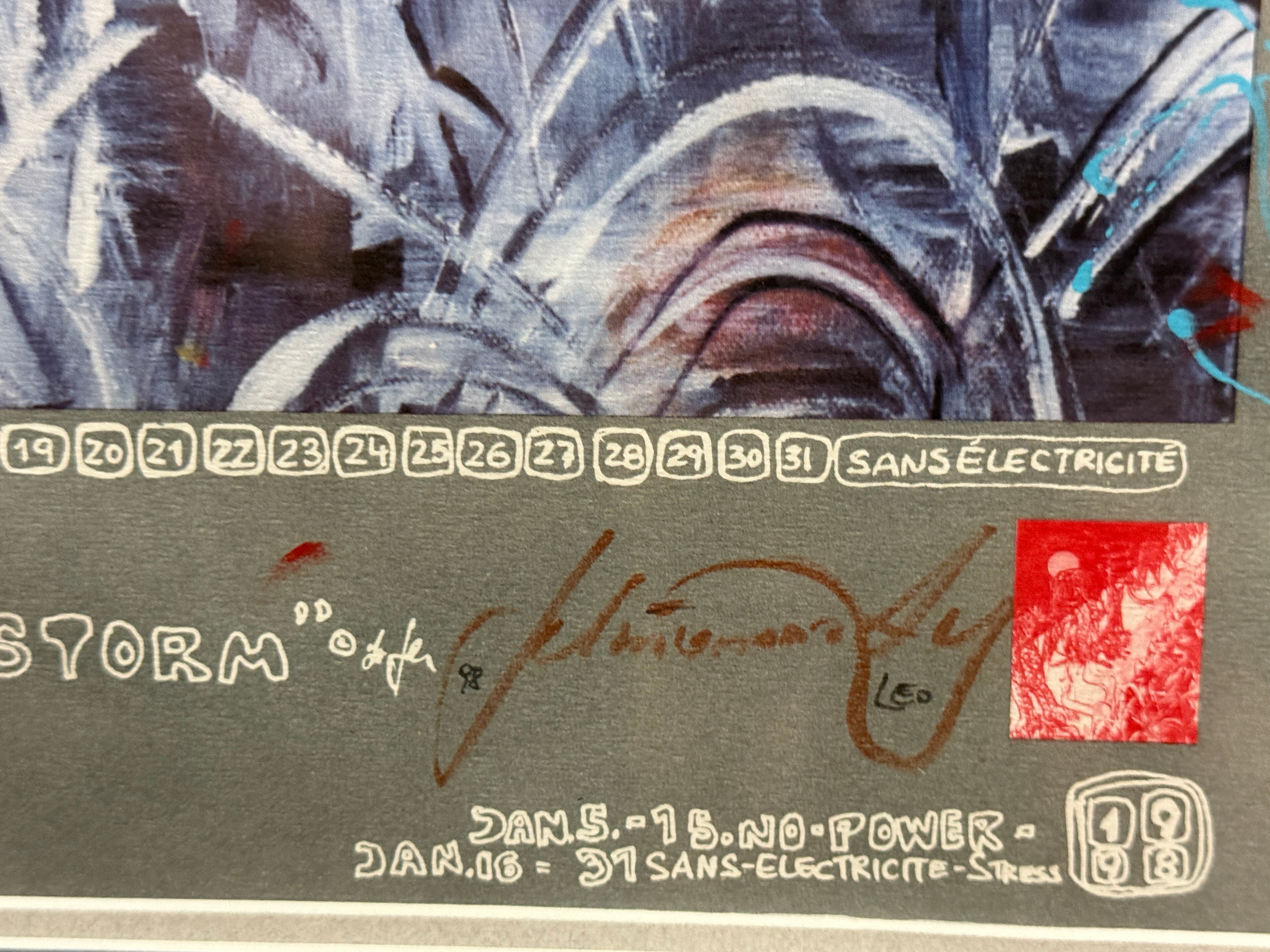 1998 Québec Ice Storm Tribute Print – Signed & Hand-Numbered