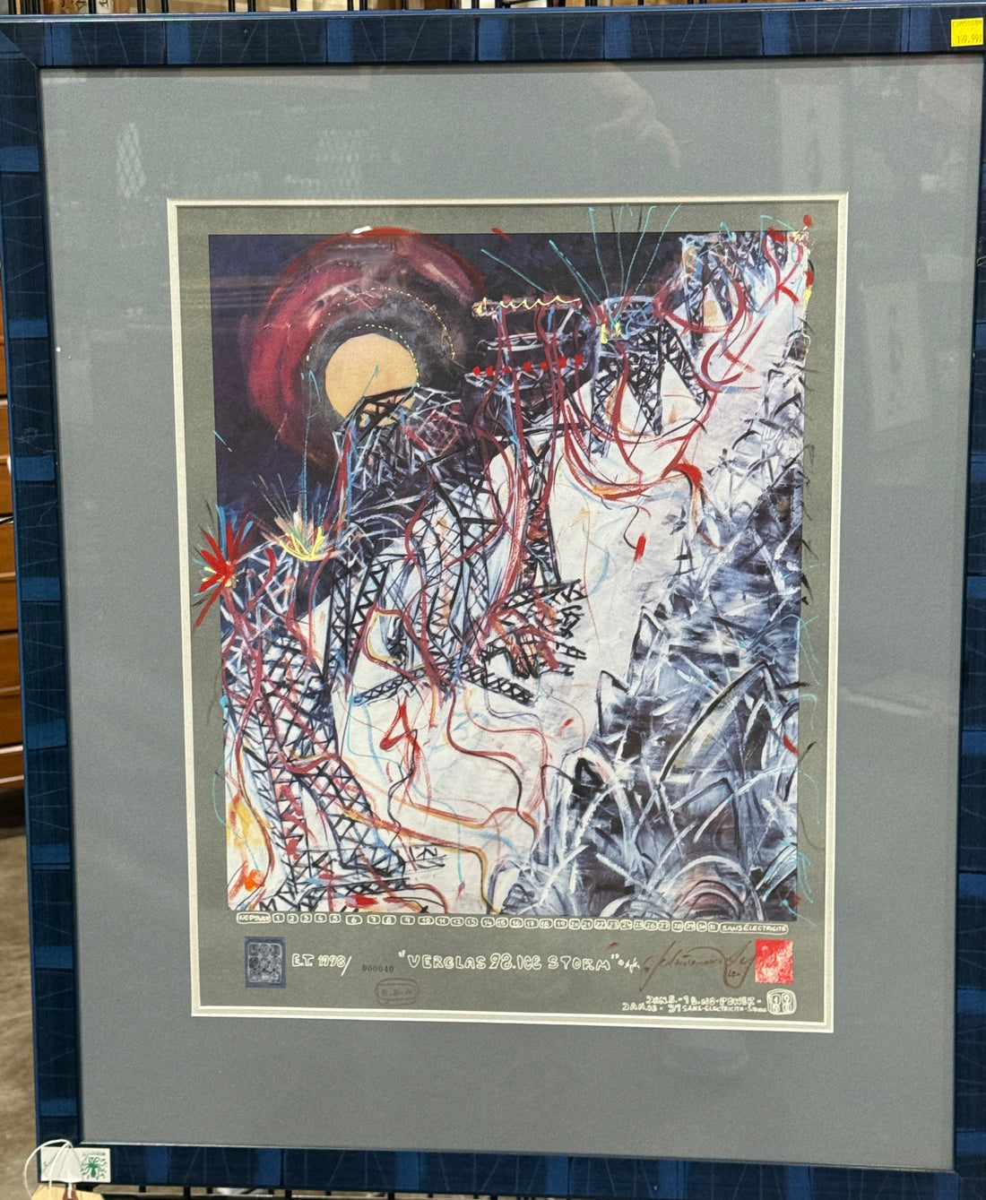 1998 Québec Ice Storm Tribute Print – Signed & Hand-Numbered