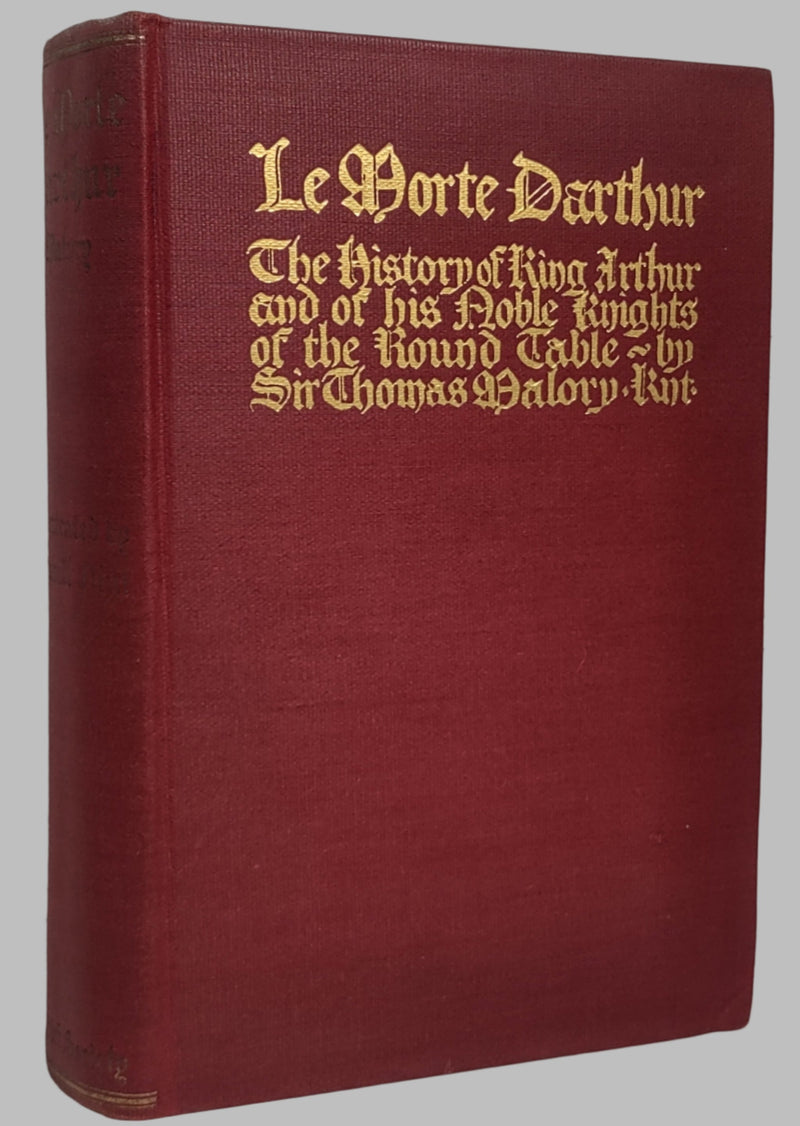 1927 Rare First One Volume Edition, Le Morte Darthur, History of King Arthur