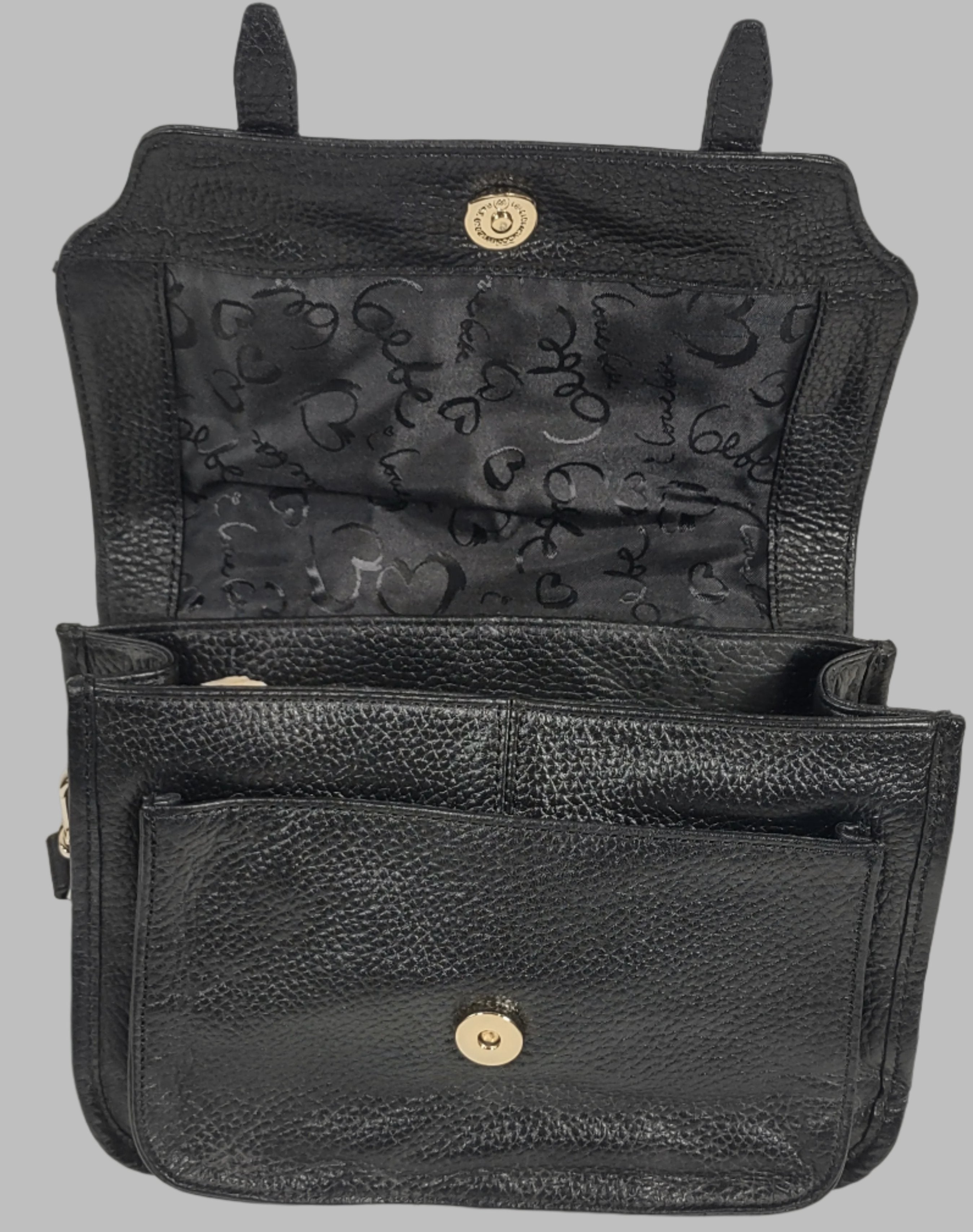 Bebe Purse , with Heart - Mini Messenger