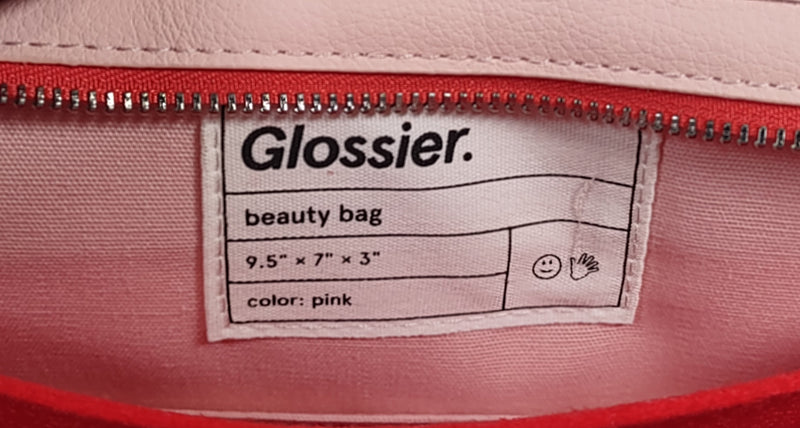 Cosmetics Bag - Glossier - The Beauty Bag