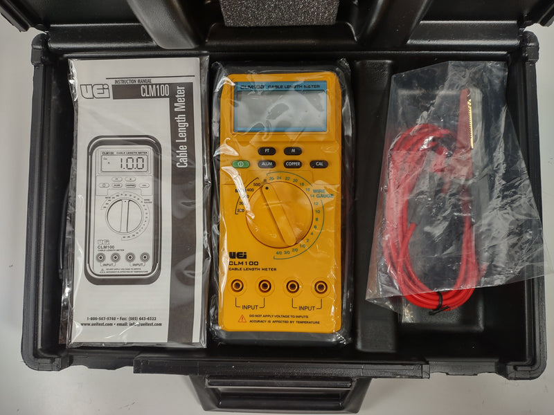 NEW - UEi CLM100 Cable Length Meter w/ Case