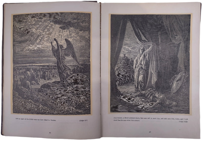 The Bible in Pictures - 140 Illustrations by Gustave Dore 1954