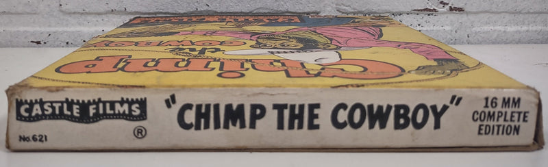 Vintage 16 MM Castle Films, Chimp the Cowboy, Headline Edition 621