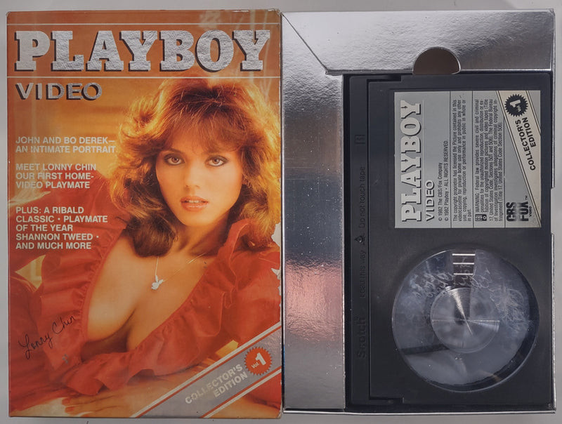 3 cassettes vidéo BETA, Playboy Video, Vol 1, 3, 4 Édition Collector. 1982 CBS FOX Video