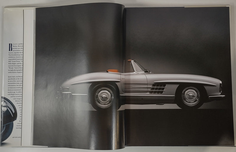 Cars from Ralph Lauren Collection, Speed, Style & Beauty 2005 Hardcover Book