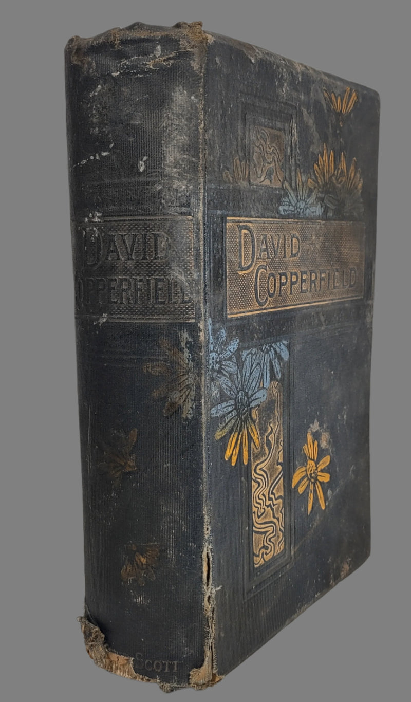 1894 David Copperfield by Charles Dickens,  Published Walter Scott London,