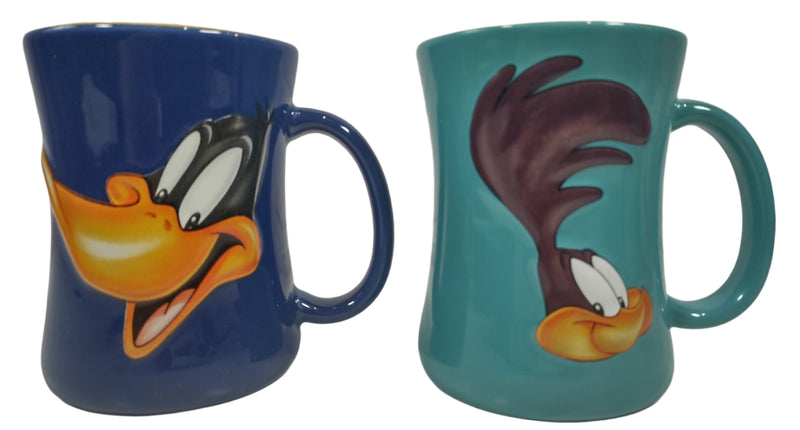 Set of 4 Looney Tunes Mugs, By Xpress Warner Bros 1999,