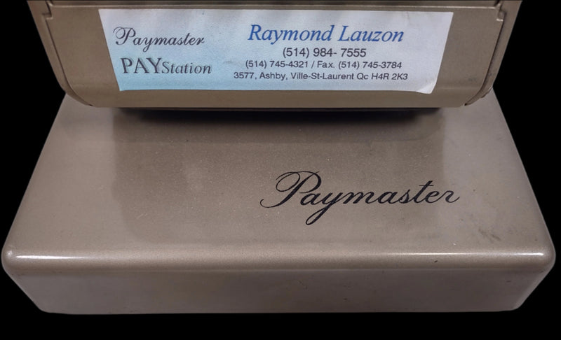 Vintage Paymaster, Series X550 Check Writer 7 Column, Check Writer