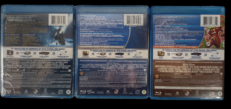 Pack cinéma 3D amusant de LG - Yogi Bear, Le Choc des Titans, Polar Express