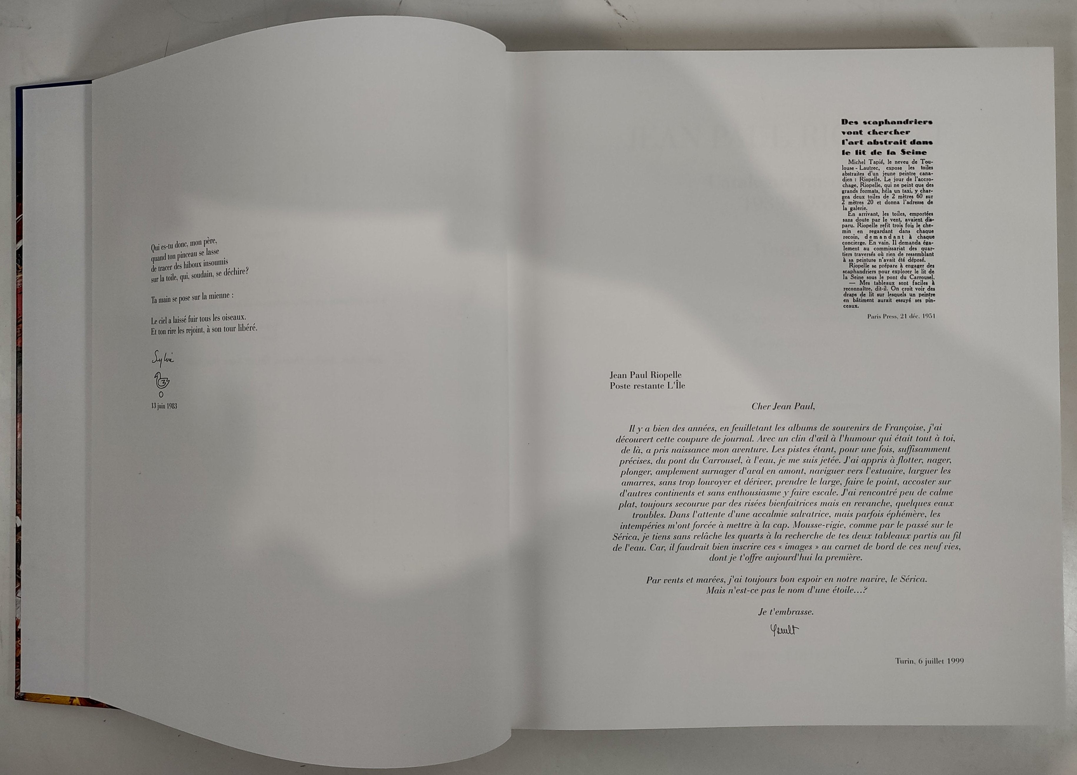 Catalogue Raisonne of the Works of Jean-Paul Riopelle 1939-1953