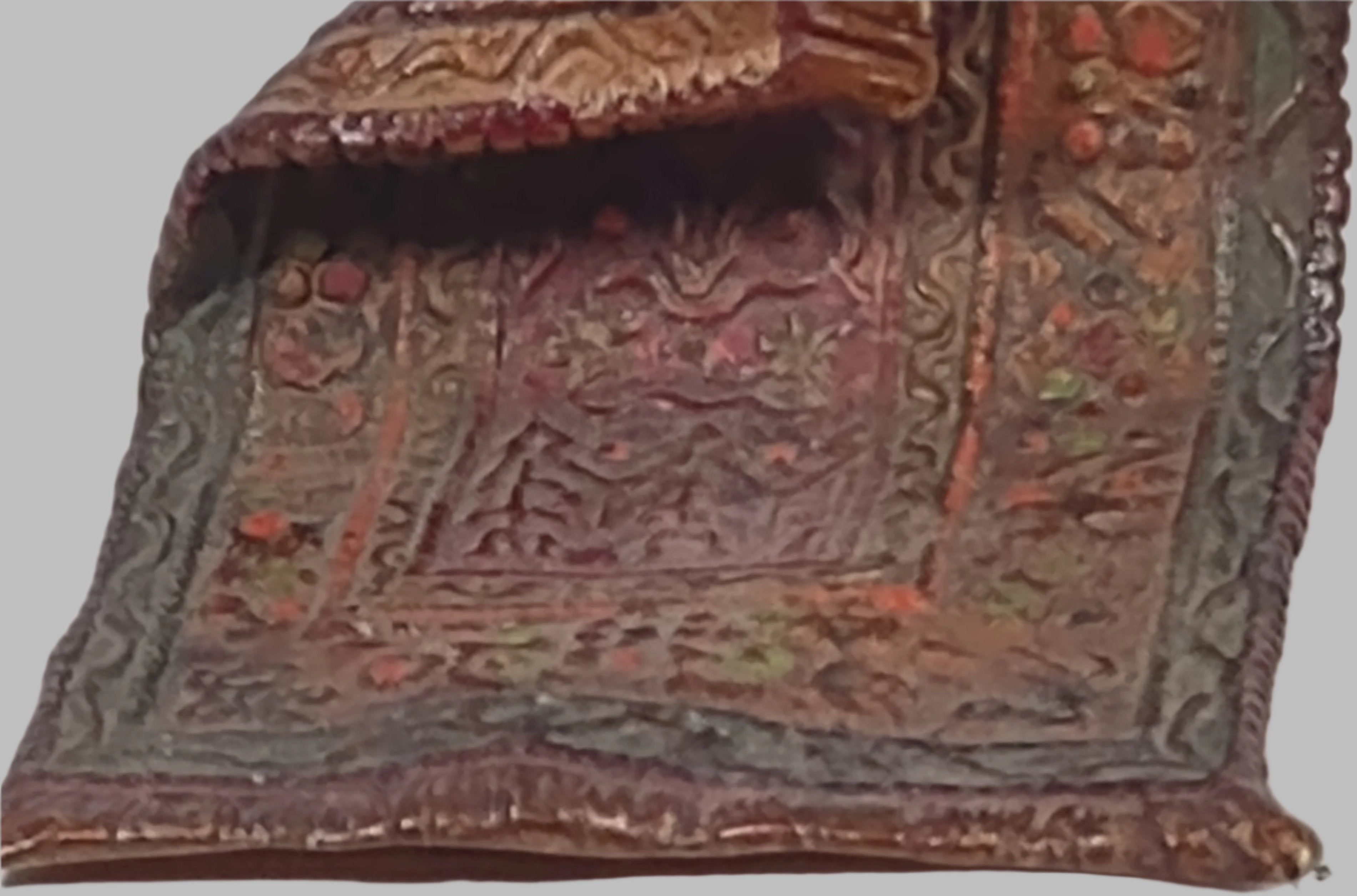 Orientalist Vienna Bronze Figurine – “The Rug Seller” (c.19th Century, Austria)