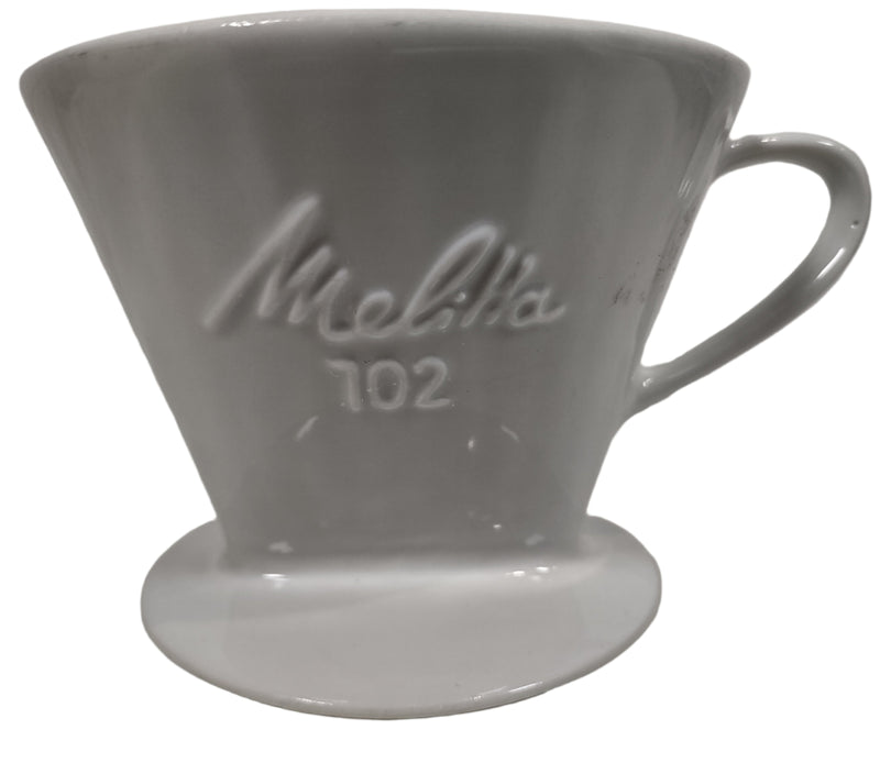 Vintage Melitta 102, Porcelain Coffee Filter, West Germany