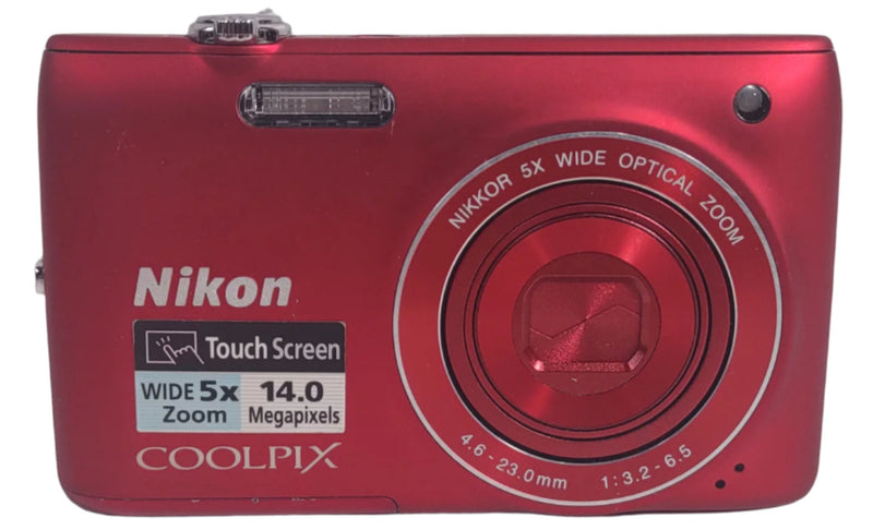 Nikon Coolpix S4100 Digital Camera 14.0MP 5x Optical Zoom Touch Screen