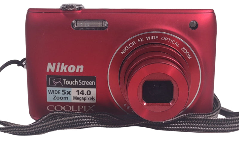 Nikon Coolpix S4100 Digital Camera 14.0MP 5x Optical Zoom Touch Screen