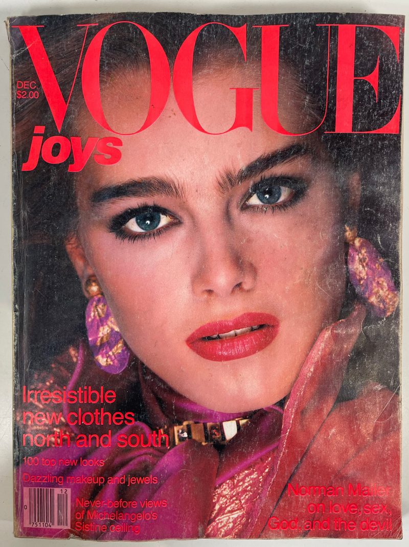 VOGUE Décembre 1980 BROOKE SHIELDS KIM ALEXIS KELLY LEBROCK.