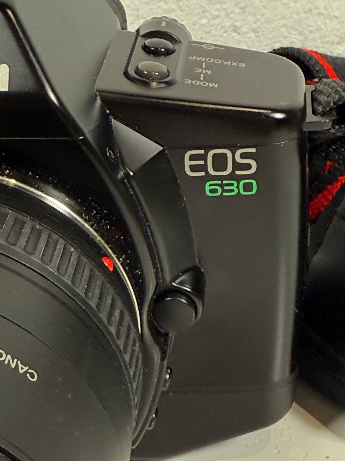 Canon EOS 630 35mm Film SLR Camera Kit – UNTESTED – W/ Lens, Bag, Strap & Accessories