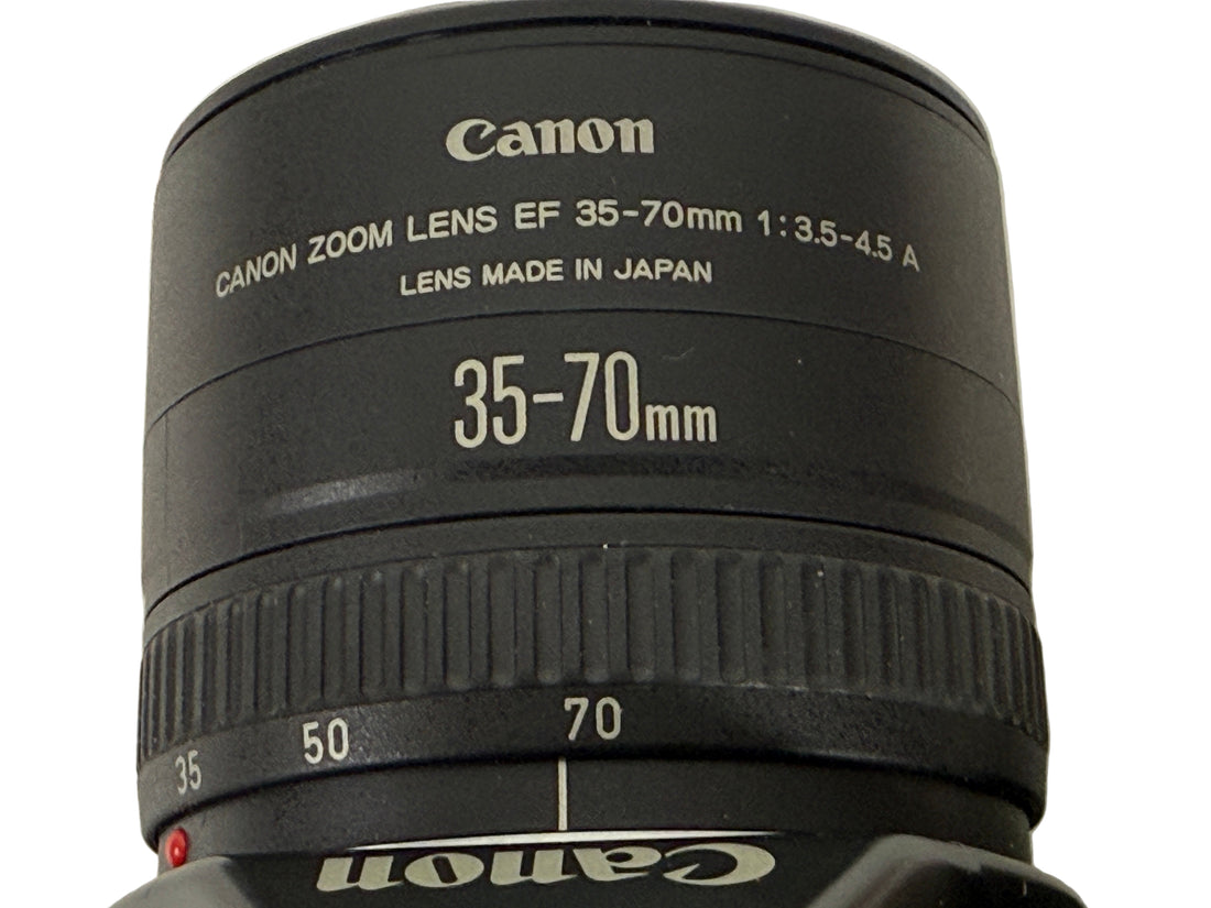 Canon EOS 630 35mm Film SLR Camera Kit – UNTESTED – W/ Lens, Bag, Strap & Accessories