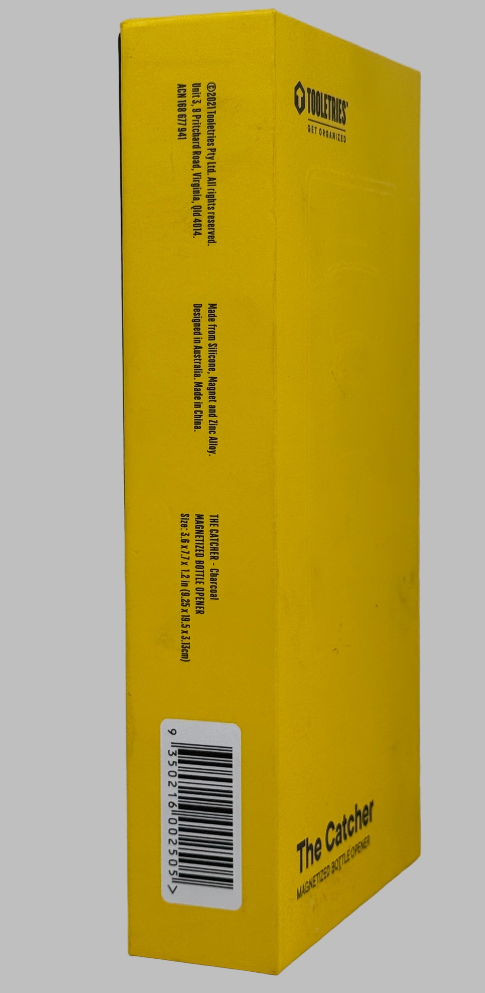 Modern Wall-Mounted Bottle Opener – Magnetized “The Catcher”