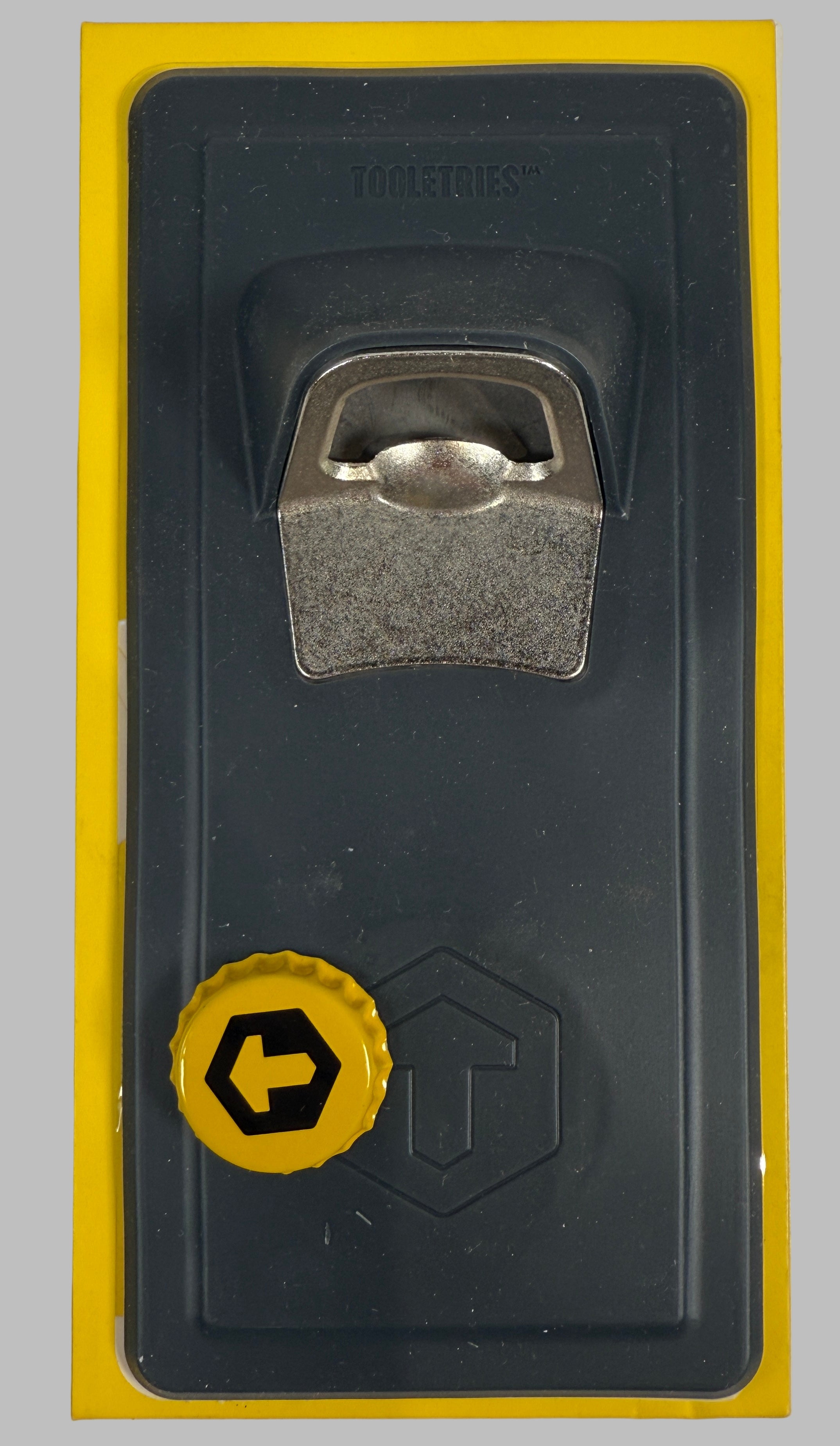 Modern Wall-Mounted Bottle Opener – Magnetized “The Catcher”