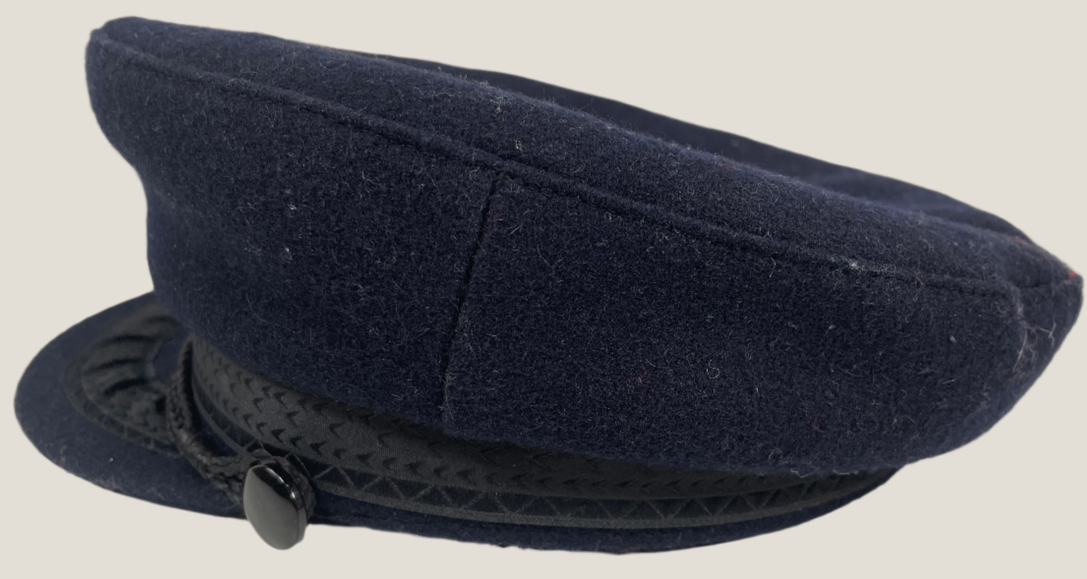 Vintage Woollen Breton-Style Cap