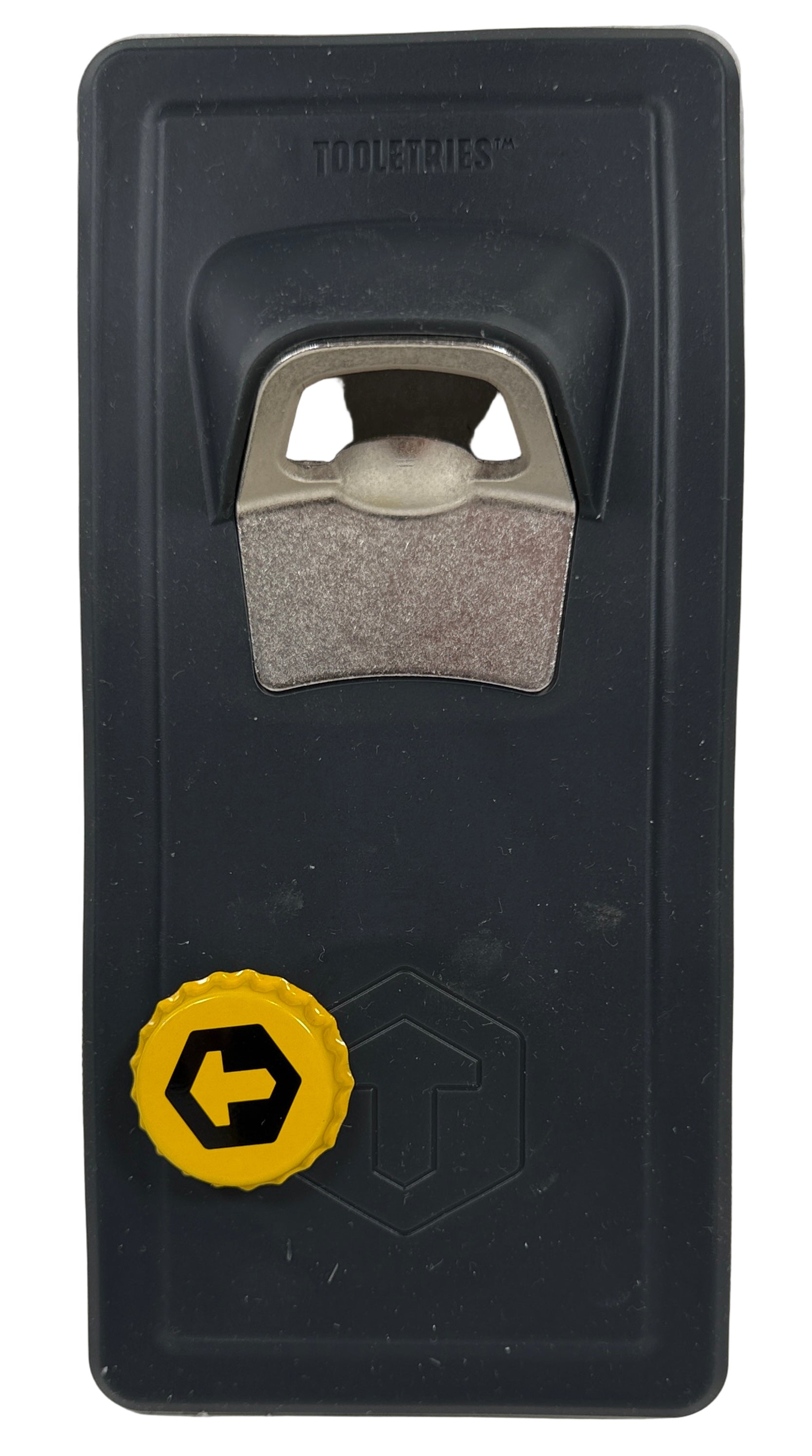 Modern Wall-Mounted Bottle Opener – Magnetized “The Catcher”