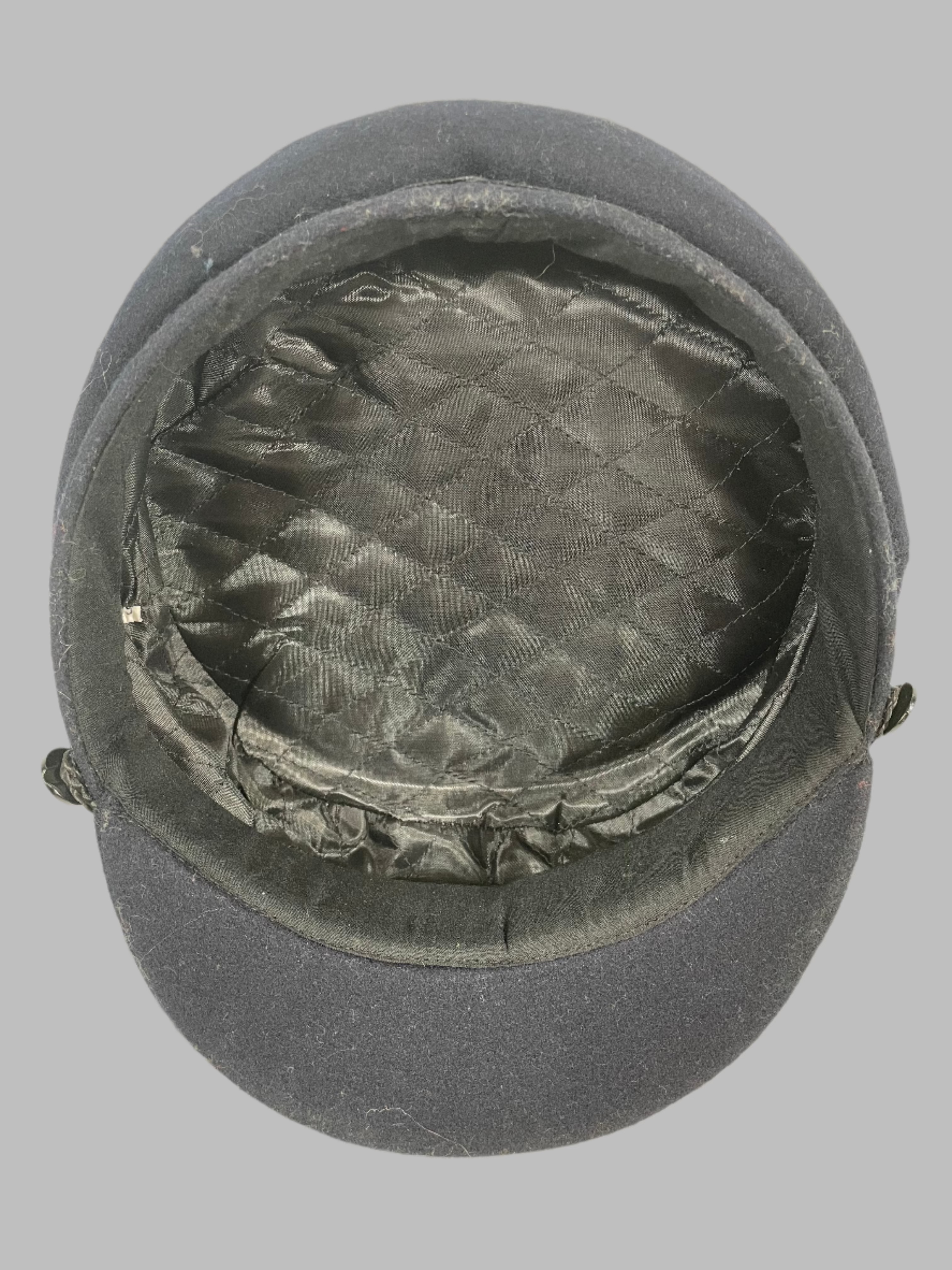 Vintage Woollen Breton-Style Cap