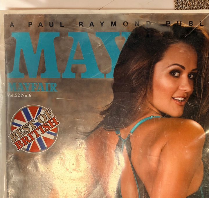 Mayfair Magazine Vol. 52 No. 6 by Paul Raymond Publications. Original sealed copy with Best of British cover, ideal for collectors of British magazines.