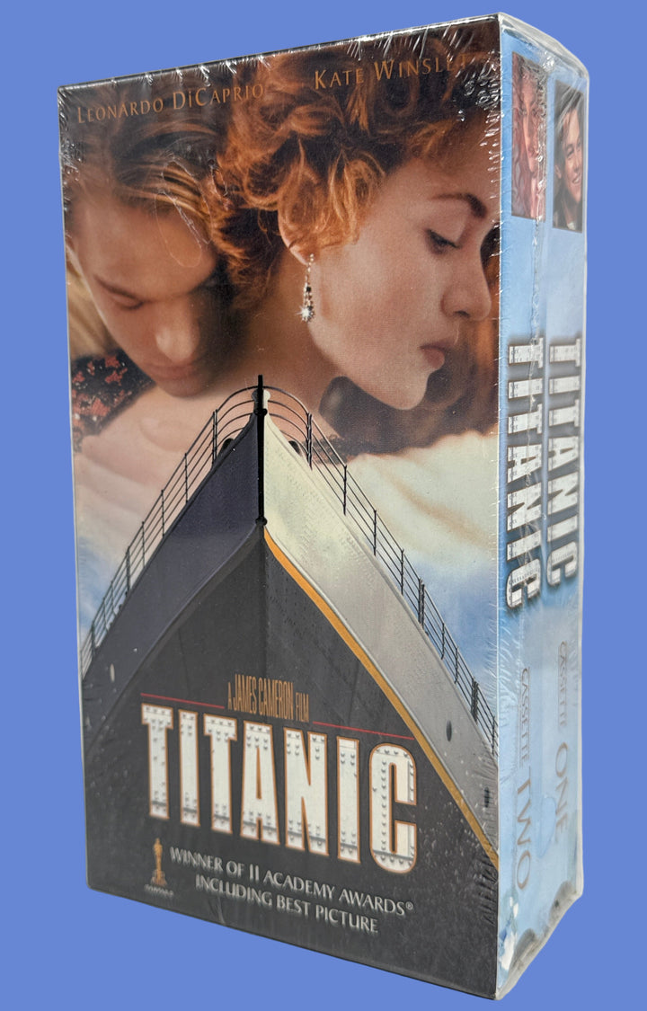 Titanic 1997 VHS 2-Tape Set – Sealed THX Mastered Edition