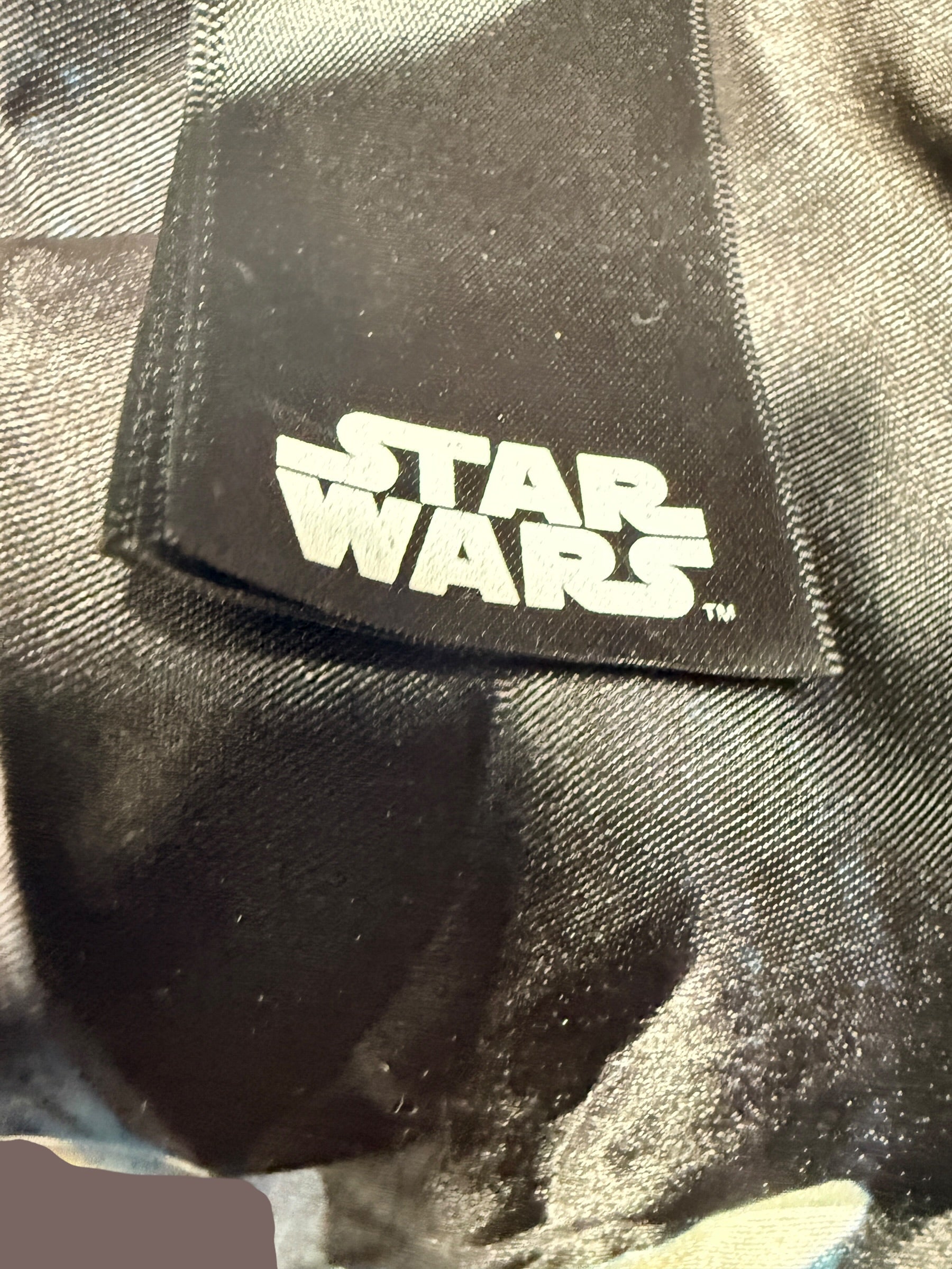 Musterbrand Star Wars TIE Pilot limited edition lamb leather jacket, size M, serialized #0033 with TIE Fighter artwork lining. Official licensed collectible.