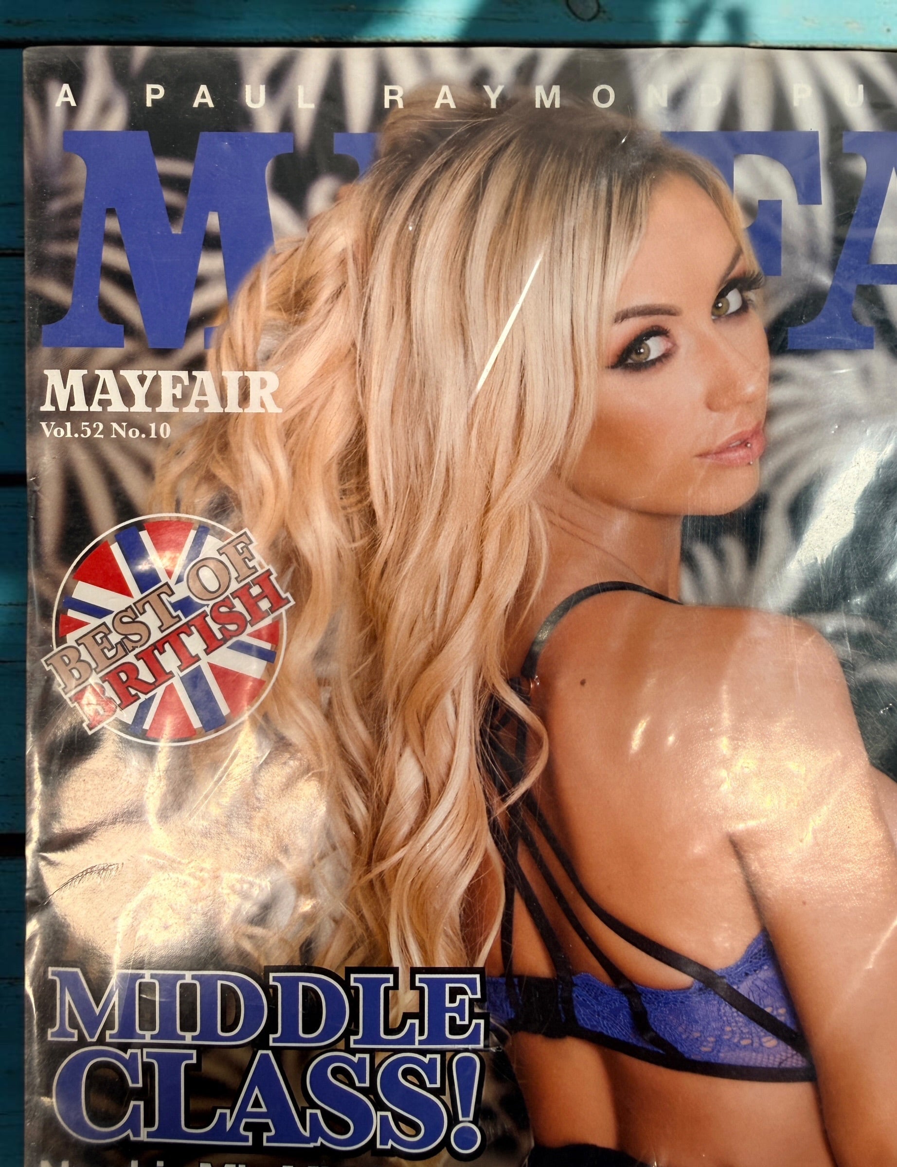 Mayfair Magazine Vol. 52 No. 10 by Paul Raymond Publications. Sealed original copy of the British men’s magazine in collectible condition