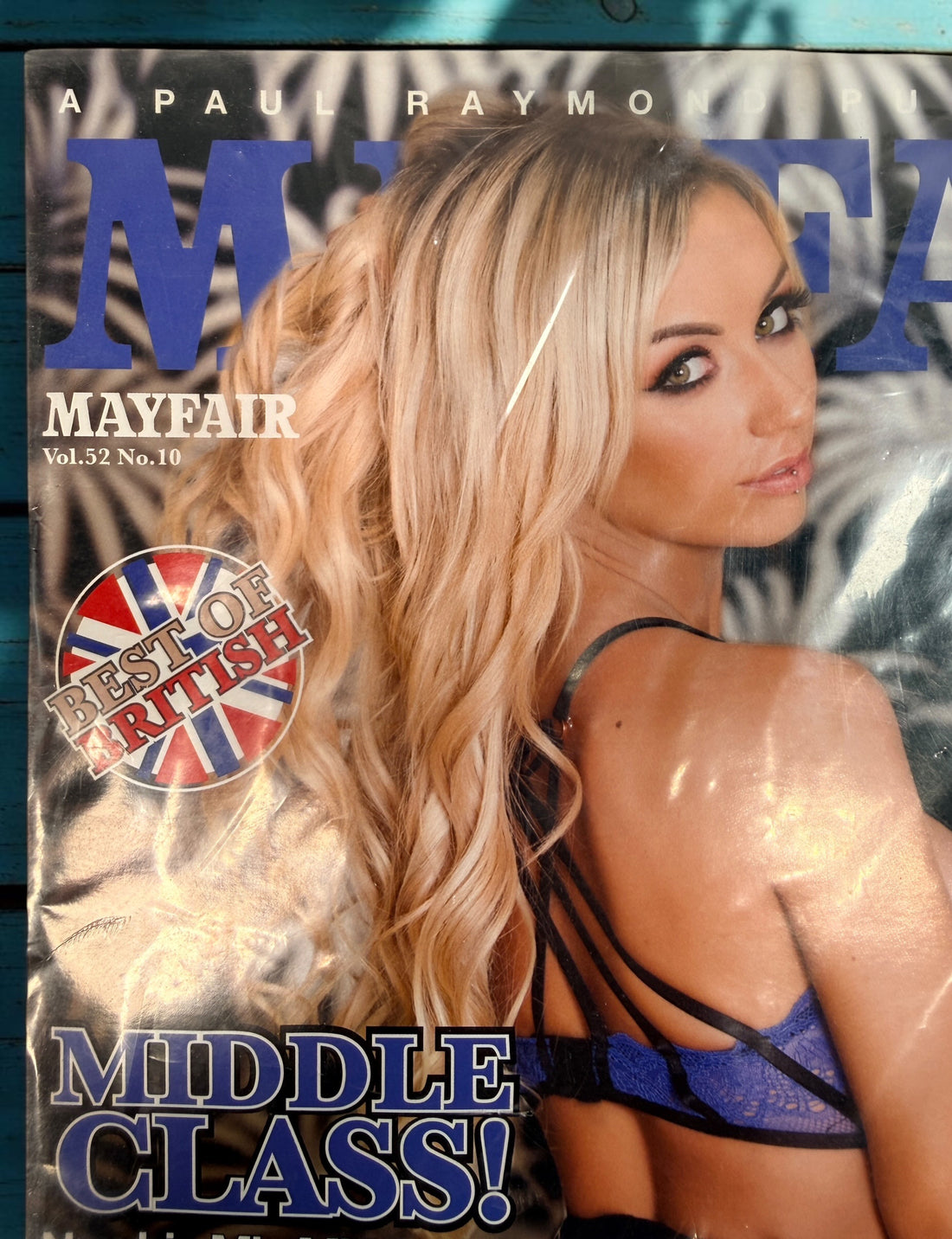 Mayfair Magazine Vol. 52 No. 10 by Paul Raymond Publications. Sealed original copy of the British men’s magazine in collectible condition