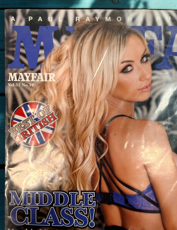 Mayfair Magazine Vol. 52 No. 10 by Paul Raymond Publications. Sealed original copy of the British men’s magazine in collectible condition