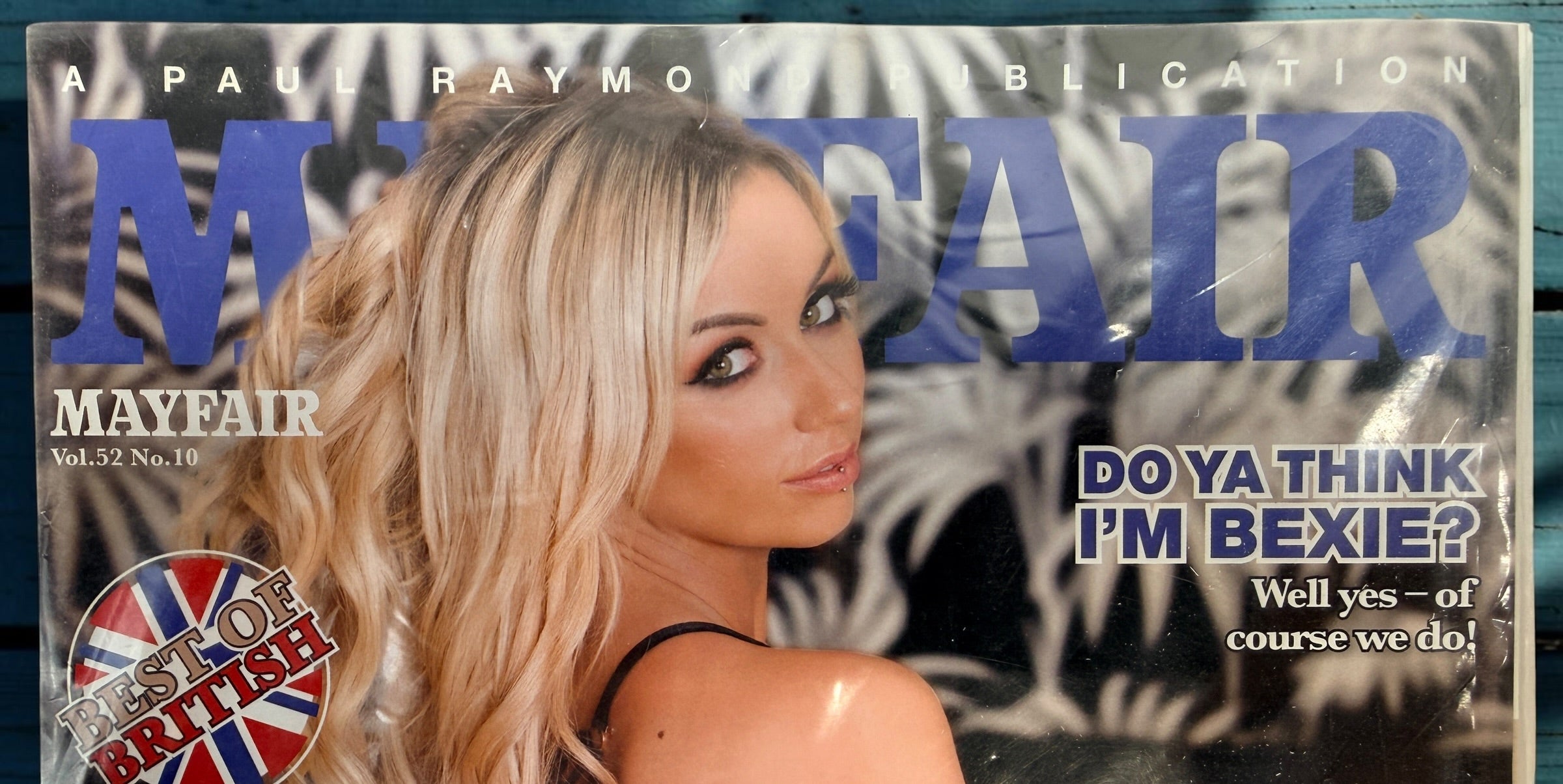 Mayfair Magazine Vol. 52 No. 10 by Paul Raymond Publications. Sealed original copy of the British men’s magazine in collectible condition