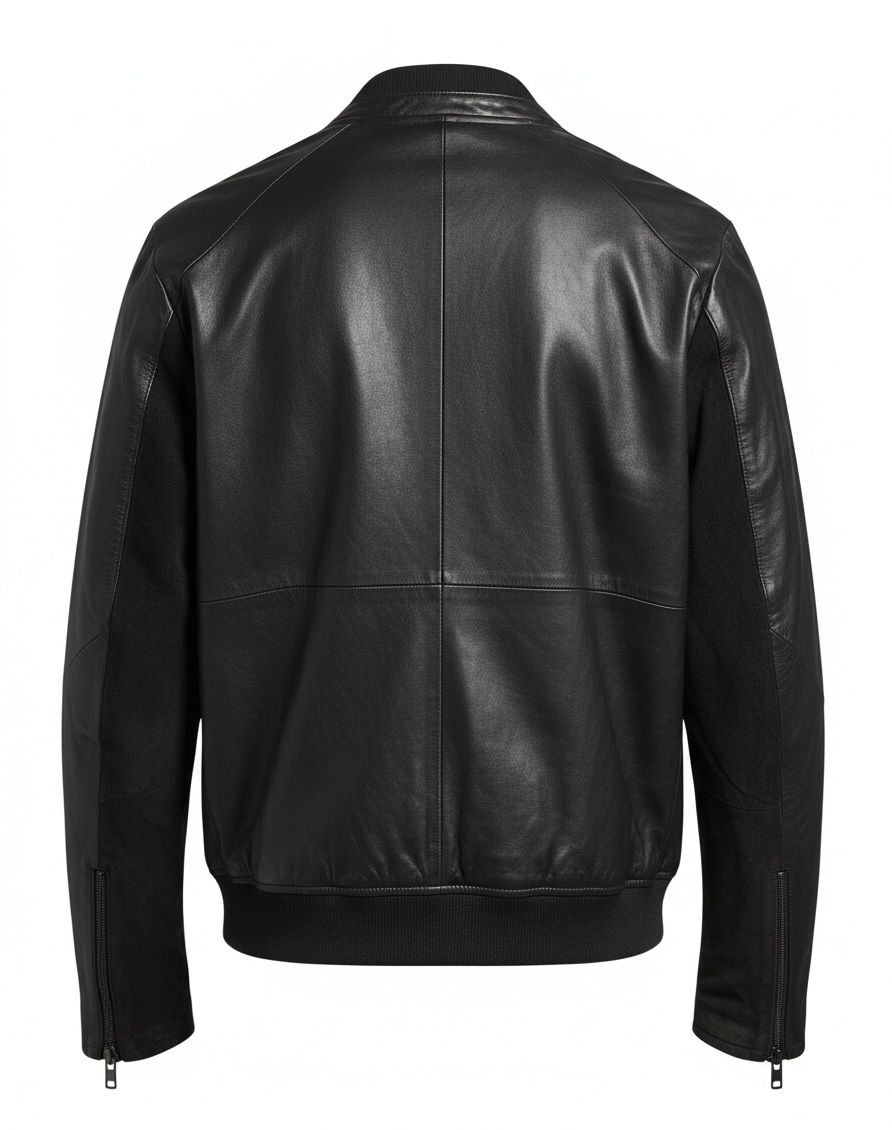 Musterbrand Star Wars TIE Pilot limited edition lamb leather jacket, size M, serialized #0033 with TIE Fighter artwork lining. Official licensed collectible.